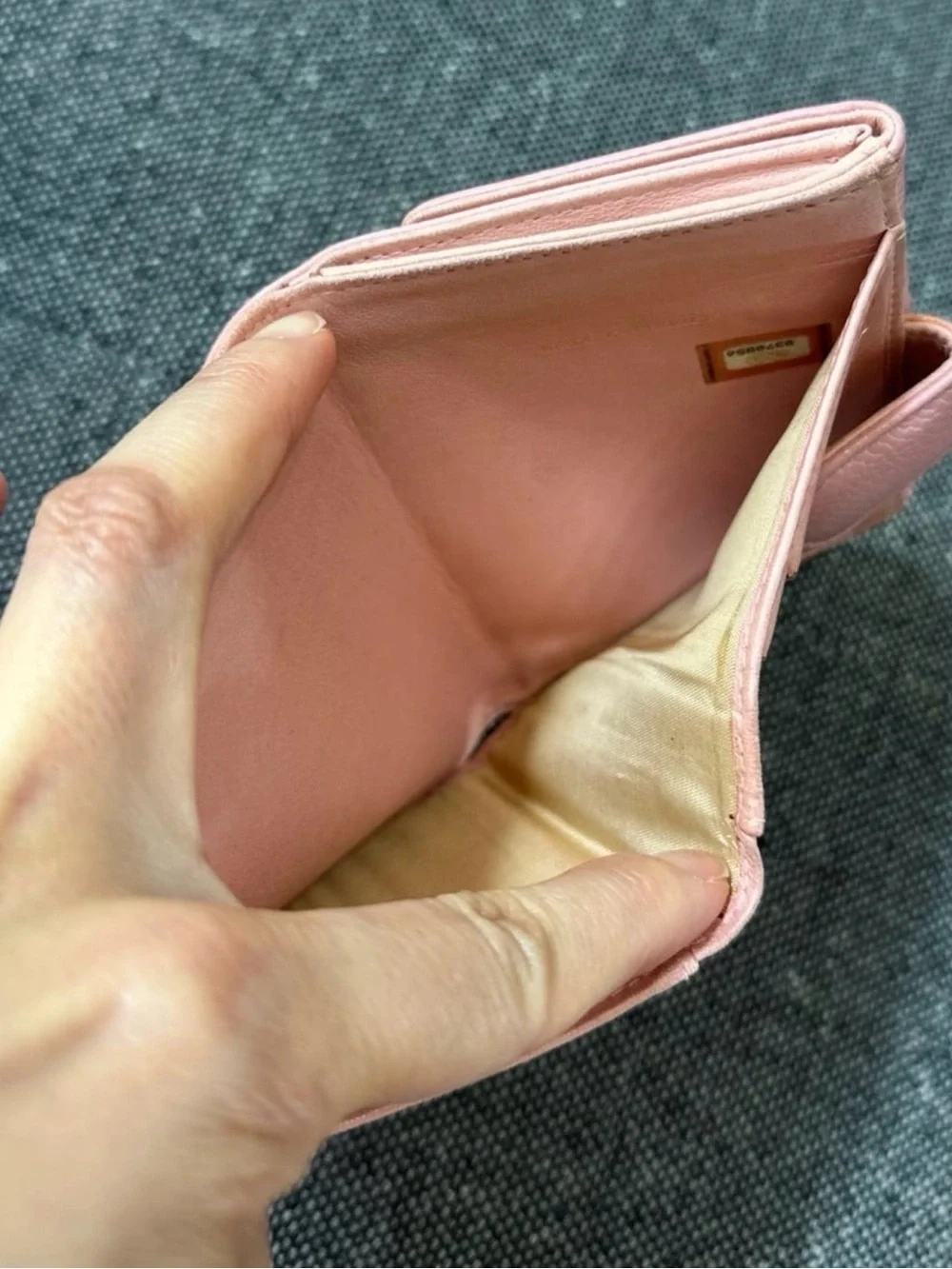 CHANEL compact wallet